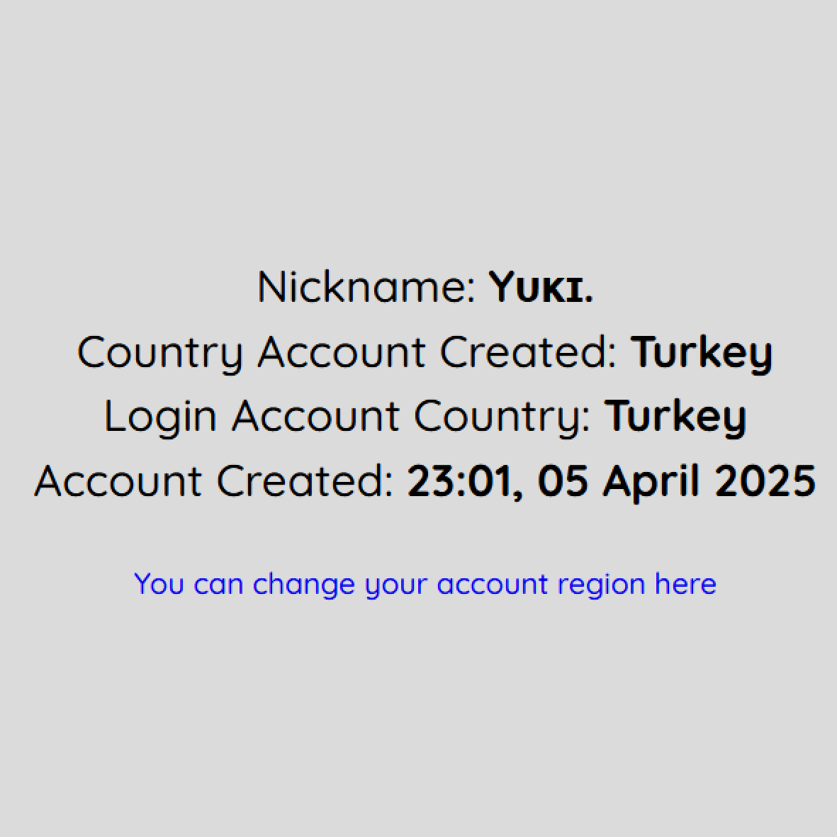 Change Region Service Image